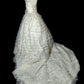 Beauty Brautkleid A-Linie Herzausschnitt Plissee Brautkleid D3302