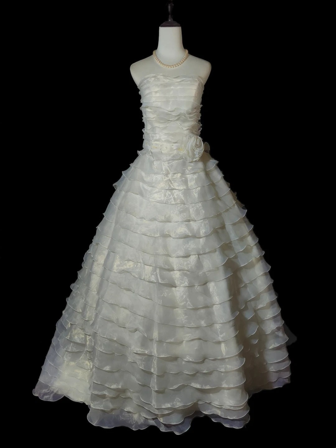 Beauty Brautkleid A-Linie Herzausschnitt Plissee Brautkleid D3302