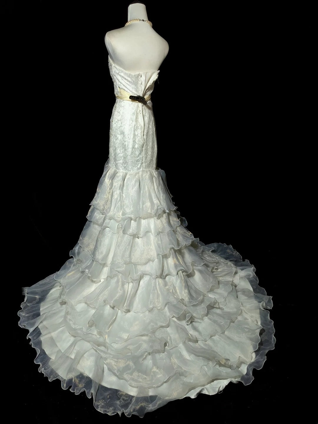 Beauty Brautkleid A-Linie Herzausschnitt Plissee Brautkleid D3302