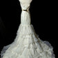 Beauty Brautkleid A-Linie Herzausschnitt Plissee Brautkleid D3302