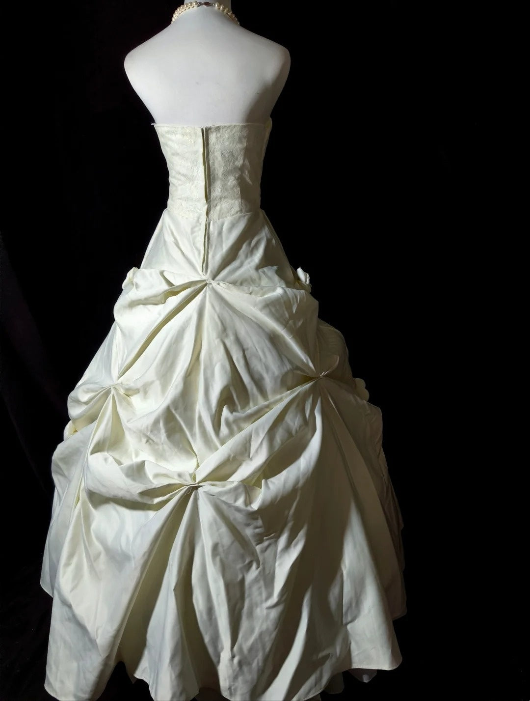 Beauty Brautkleid A-Linie Herzausschnitt Plissee Brautkleid D3302