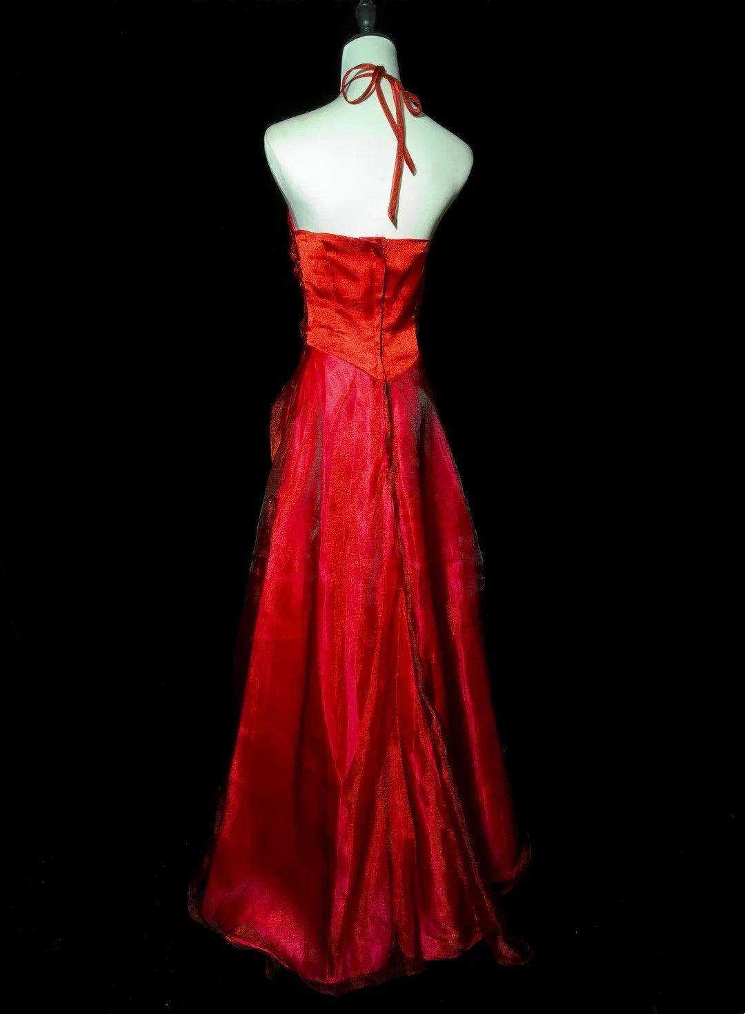 Glänzendes Ballkleid mit herzförmigem Pailletten-Meerjungfrauen-Abendkleid, Galakleid, Geburtstagspartykleid, D3415