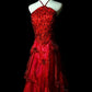 Glänzendes Ballkleid mit herzförmigem Pailletten-Meerjungfrauen-Abendkleid, Galakleid, Geburtstagspartykleid, D3415