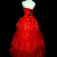 Neuestes Ballkleid A-Linie Schatz Plissee Abendkleid Galakleid Geburtstagspartykleid D3416