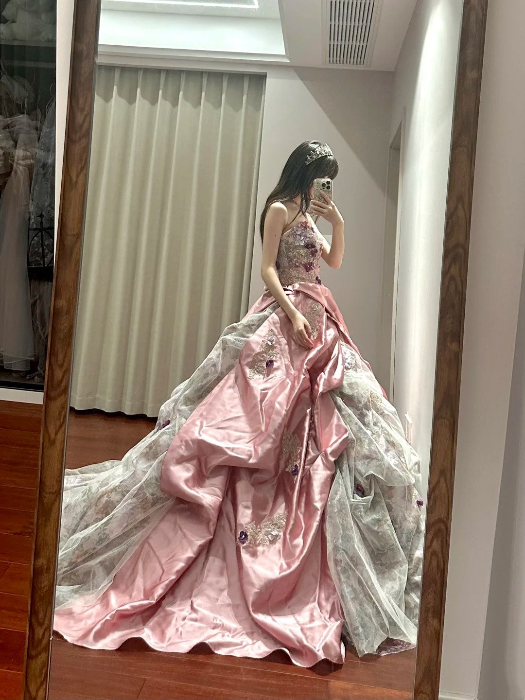 Neuestes Ballkleid A-Linie Schatz Plissee Abendkleid Galakleid Geburtstagspartykleid D3416