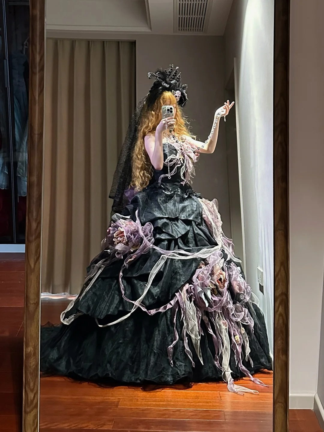 Charming Prom Dress Strapless Pleated Ball Gown Birthday Party Dress   D3445