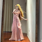 Charming Prom Dress Off Shoulder Pleated Long Evening Gown Birthday Party Dress  D3448