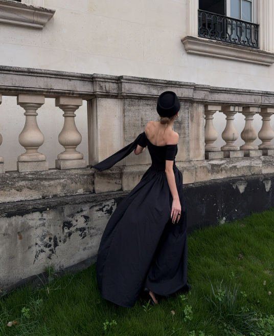 Elegant Prom Dress Off Shoulder Pleated Long Evening Gown Cocktail Dress D3458