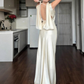 Charming Prom Dress High Collar Backless Pleated Long Evening Dress Gala Dress  D3466