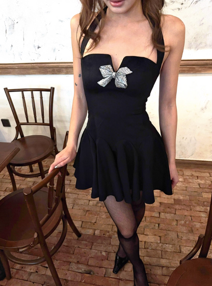 Sexy Homecoming Dress Halter Short Prom Dress Birthday Party Dress Cocktail Dress    D3468