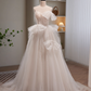 Beauty Brautkleid A-Linie Herzausschnitt Plissee Brautkleid D3302