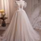 Beauty Brautkleid A-Linie Herzausschnitt Plissee Brautkleid D3302