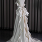 Beauty Brautkleid A-Linie Herzausschnitt Plissee Brautkleid D3302