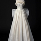 Charming Wedding Dress A Line Strapless Flower Pleated Wedding Dress   D3485
