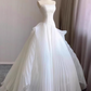 Beauty Brautkleid A-Linie Herzausschnitt Plissee Brautkleid D3302
