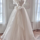 Beauty Wedding Dress V-neck Pleated Wedding Dress  D3487