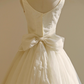Stunning Wedding Dress Strapless Pleated Tulle Wedding Dress  D3491