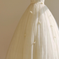 Stunning Wedding Dress Strapless Pleated Tulle Wedding Dress  D3491