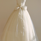 Stunning Wedding Dress Strapless Pleated Tulle Wedding Dress  D3491