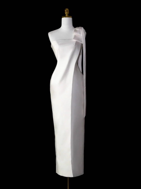 Robe de mariée beauté A-Line, décolleté en cœur, plissée, D3302