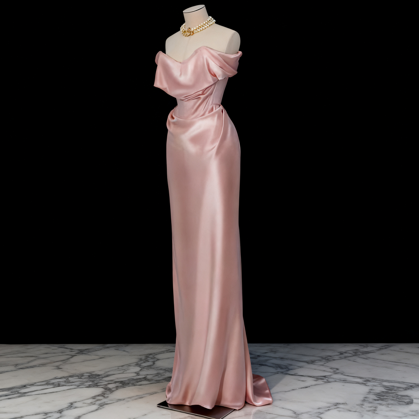 Glänzendes Ballkleid mit herzförmigem Pailletten-Meerjungfrauen-Abendkleid, Galakleid, Geburtstagspartykleid, D3415