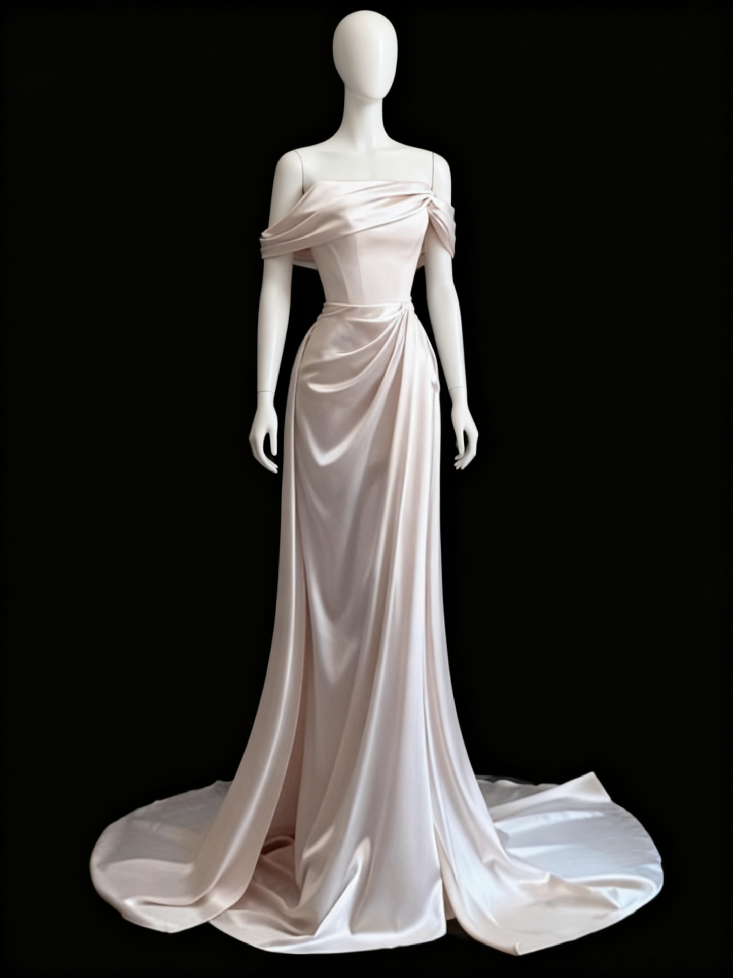 Beauty Brautkleid A-Linie Herzausschnitt Plissee Brautkleid D3302
