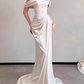 Beauty Brautkleid A-Linie Herzausschnitt Plissee Brautkleid D3302