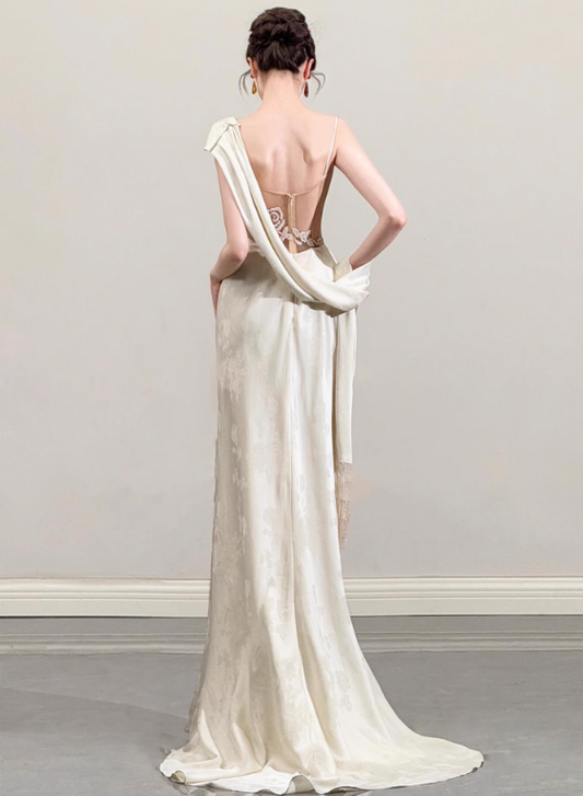 Beauty Brautkleid A-Linie Herzausschnitt Plissee Brautkleid D3302