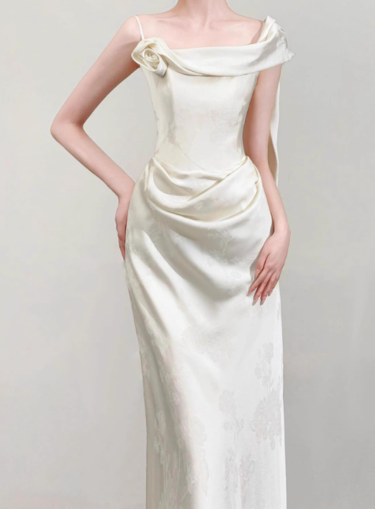 Beauty Brautkleid A-Linie Herzausschnitt Plissee Brautkleid D3302