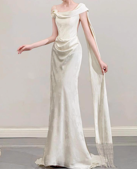 Beauty Brautkleid A-Linie Herzausschnitt Plissee Brautkleid D3302