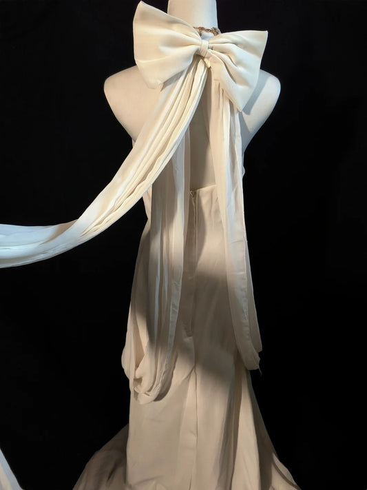 Robe de mariée beauté A-Line, décolleté en cœur, plissée, D3302