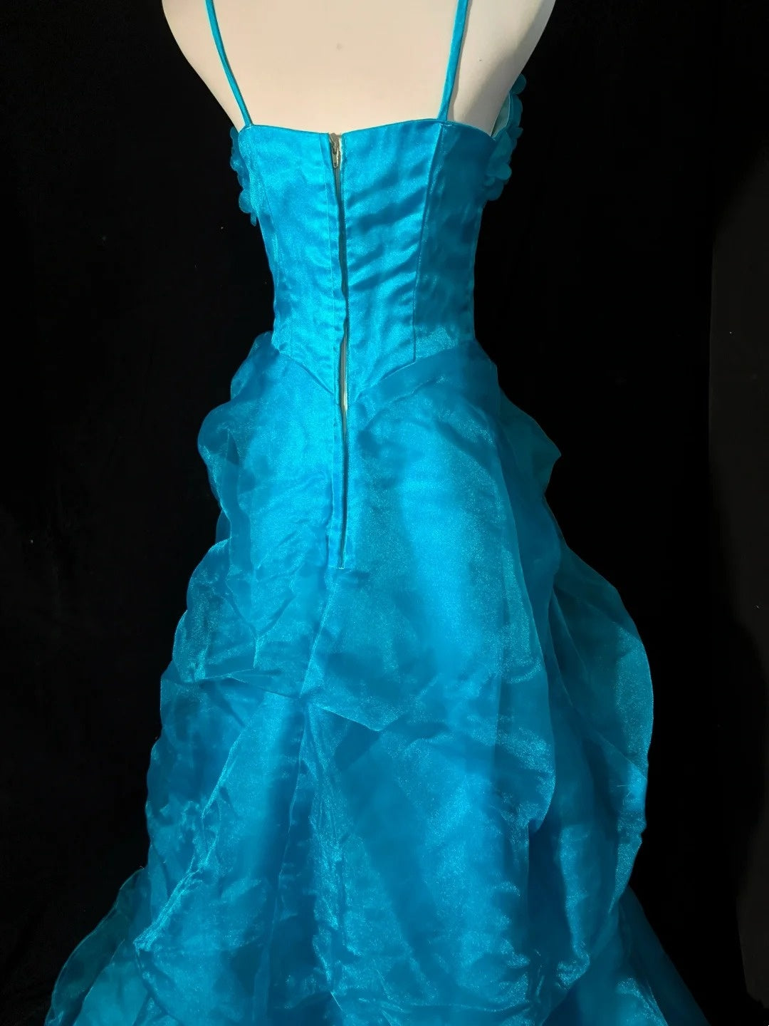 Vintage Prom Dress Spaghetti StrapsTulle Evening Dress Birthday Party Dress  D3525