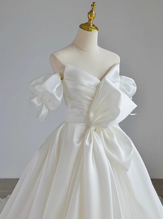 Beauty Wedding Dress Sweetheart Pleated Tulle Wedding Dress  D3253