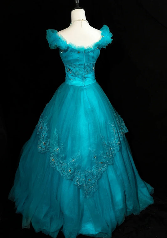 Glänzendes Ballkleid mit herzförmigem Pailletten-Meerjungfrauen-Abendkleid, Galakleid, Geburtstagspartykleid, D3415