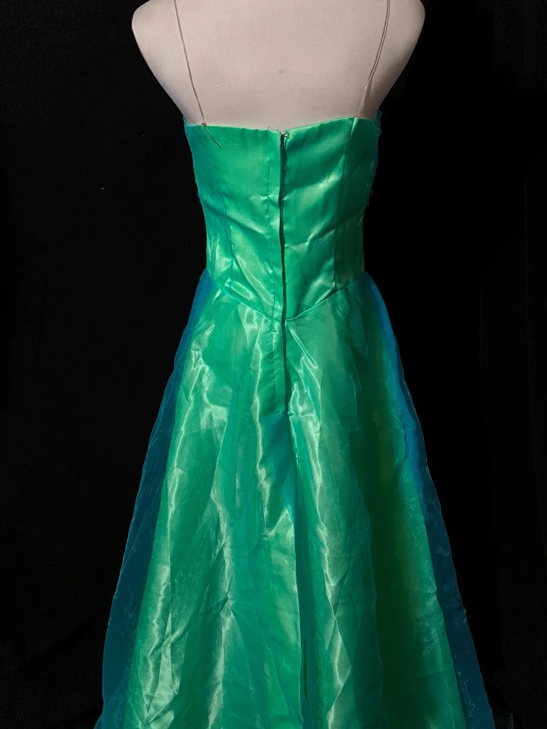 Glänzendes Ballkleid mit herzförmigem Pailletten-Meerjungfrauen-Abendkleid, Galakleid, Geburtstagspartykleid, D3415