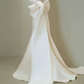 Beauty Wedding Dress Strapless Bowknot Mermaid Wedding Dress  D3258