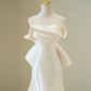 Beauty Wedding Dress Strapless Bowknot Mermaid Wedding Dress  D3258
