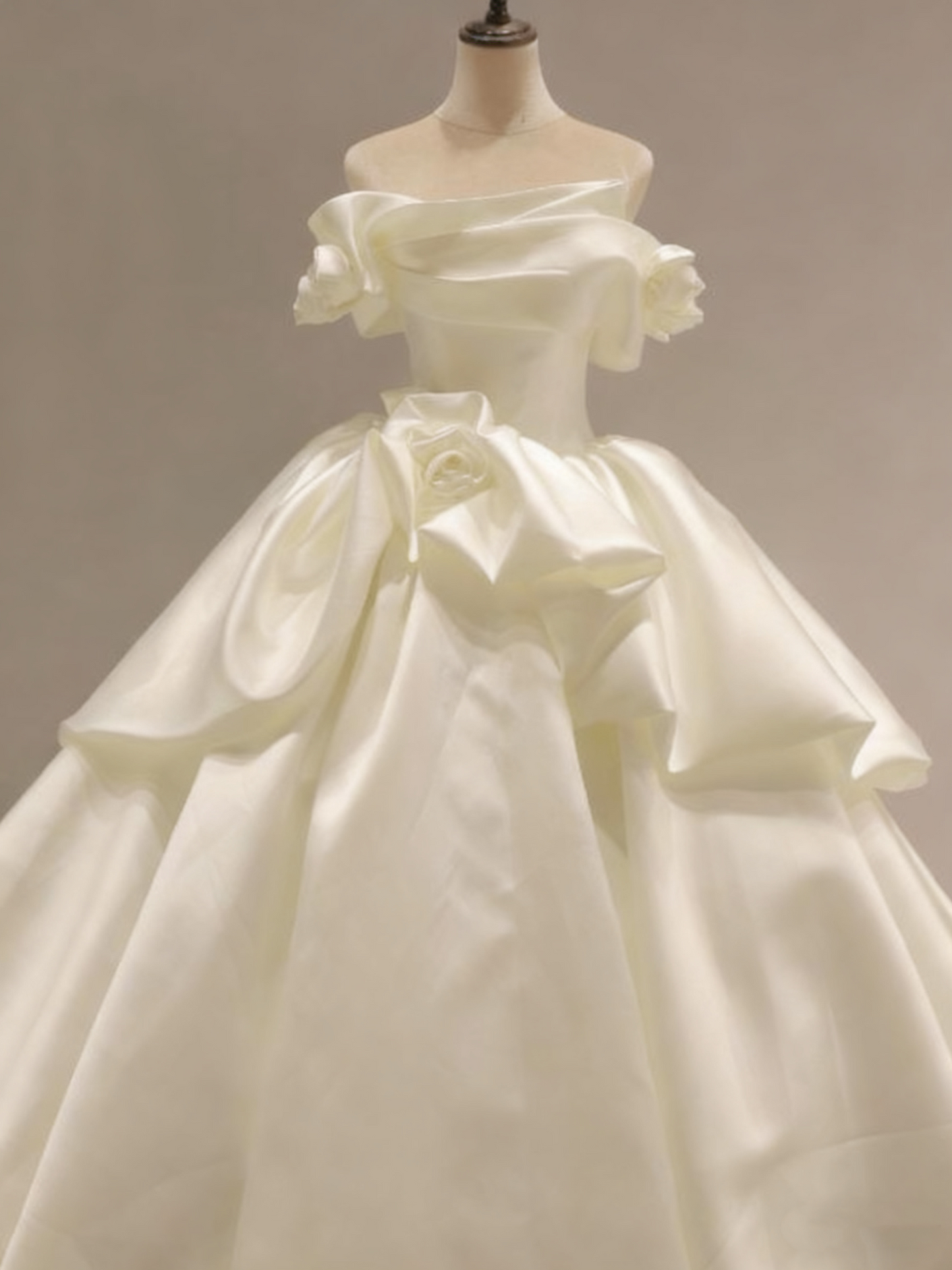 Beauty Brautkleid A-Linie Herzausschnitt Plissee Brautkleid D3302