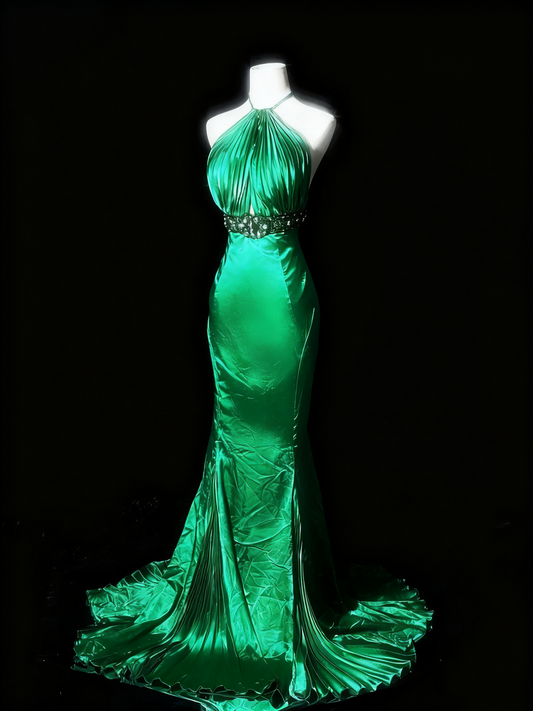 Robe de bal brillante à paillettes et col en cœur, robe de soirée sirène, robe de gala, robe de fête d'anniversaire, D3415