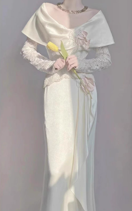 Beauty Brautkleid A-Linie Herzausschnitt Plissee Brautkleid D3302