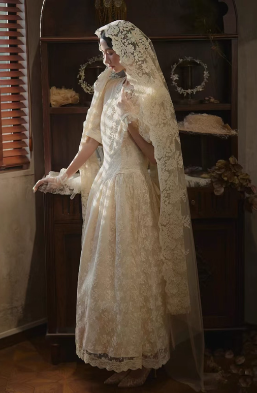 Robe de mariée beauté A-Line, décolleté en cœur, plissée, D3302