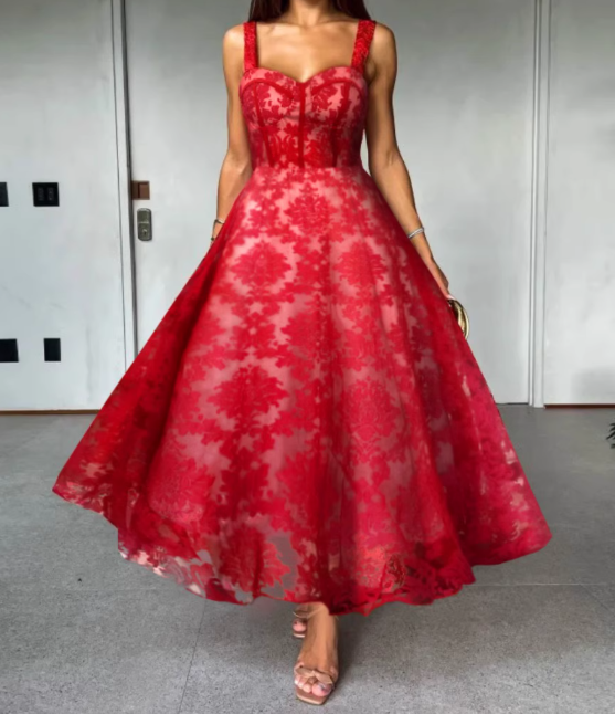 Beauty Prom Dress A Line Straps Birthday Party Dress Cocktail Dress   D3612