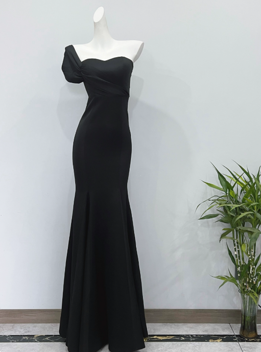 Glänzendes Ballkleid mit herzförmigem Pailletten-Meerjungfrauen-Abendkleid, Galakleid, Geburtstagspartykleid, D3415