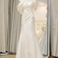 Beauty Brautkleid A-Linie Herzausschnitt Plissee Brautkleid D3302