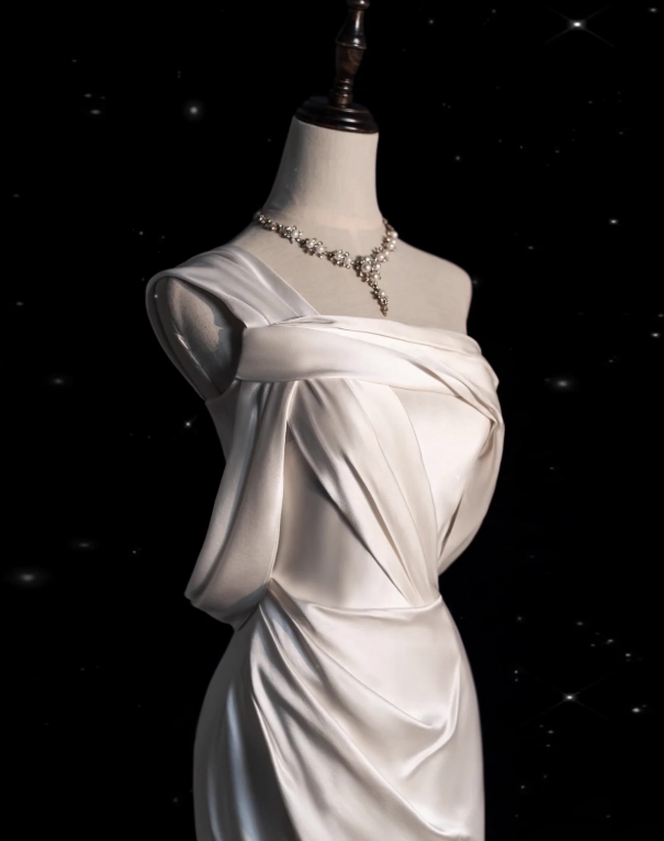 Beauty Brautkleid A-Linie Herzausschnitt Plissee Brautkleid D3302