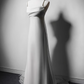 Beauty Brautkleid A-Linie Herzausschnitt Plissee Brautkleid D3302