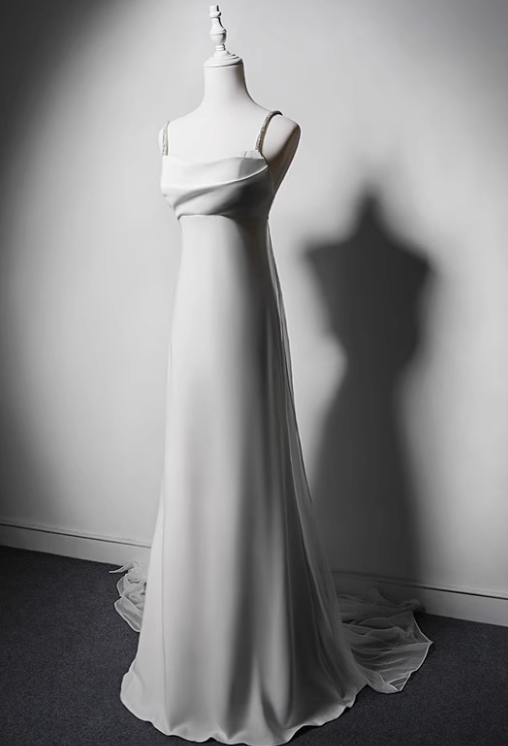 Beauty Brautkleid A-Linie Herzausschnitt Plissee Brautkleid D3302