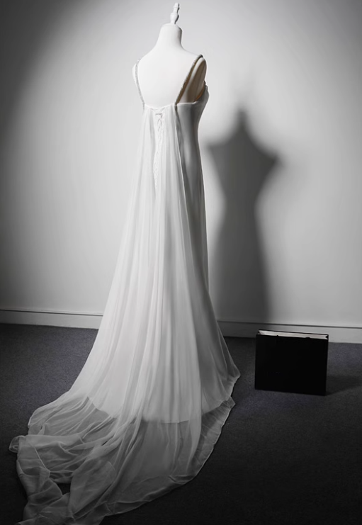 Beauty Brautkleid A-Linie Herzausschnitt Plissee Brautkleid D3302