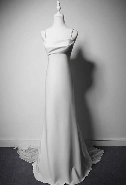 Beauty Brautkleid A-Linie Herzausschnitt Plissee Brautkleid D3302