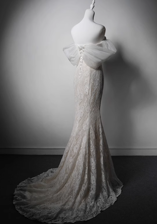 Beauty Brautkleid A-Linie Herzausschnitt Plissee Brautkleid D3302